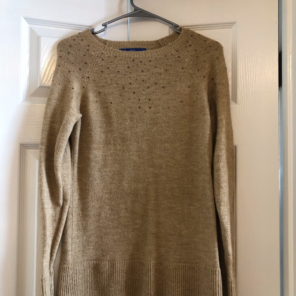 Apt 9 long Holiday sweater